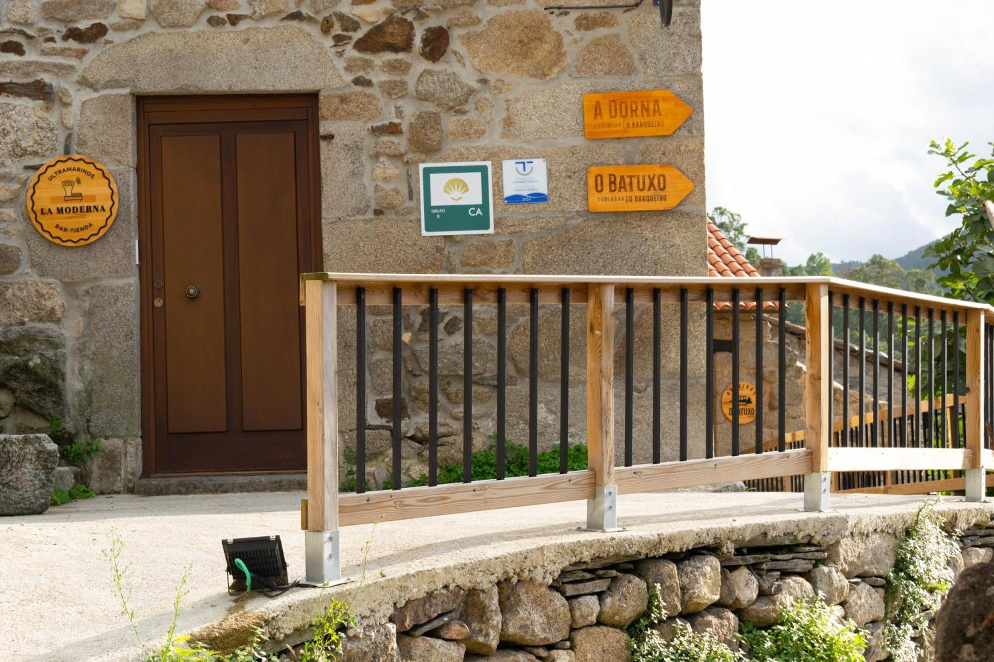Ecolagar O Barqueiro Villa Pantón Exterior foto